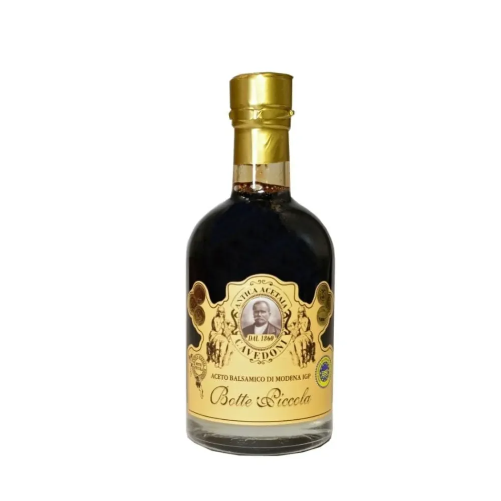 Acetaia Cavedoni - Aceto Balsamico TRADIZIONALE di Modena DOP "BOTTE PICCOLA" (Riserva - affinato botti di rovere per oltr...