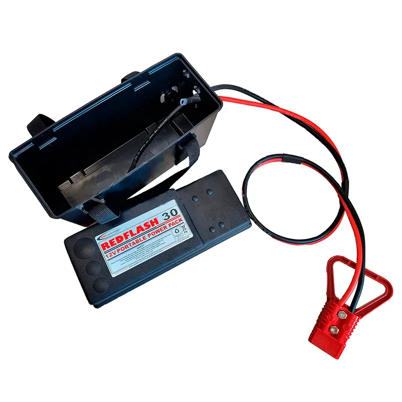 Custodia per trasporto: batteria Varley Red Top 30 (con spina di collegamento)