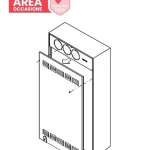 AREA OCCASIONI 2299 Box Da Incasso Per Caldaie JUNKERS BOSCH