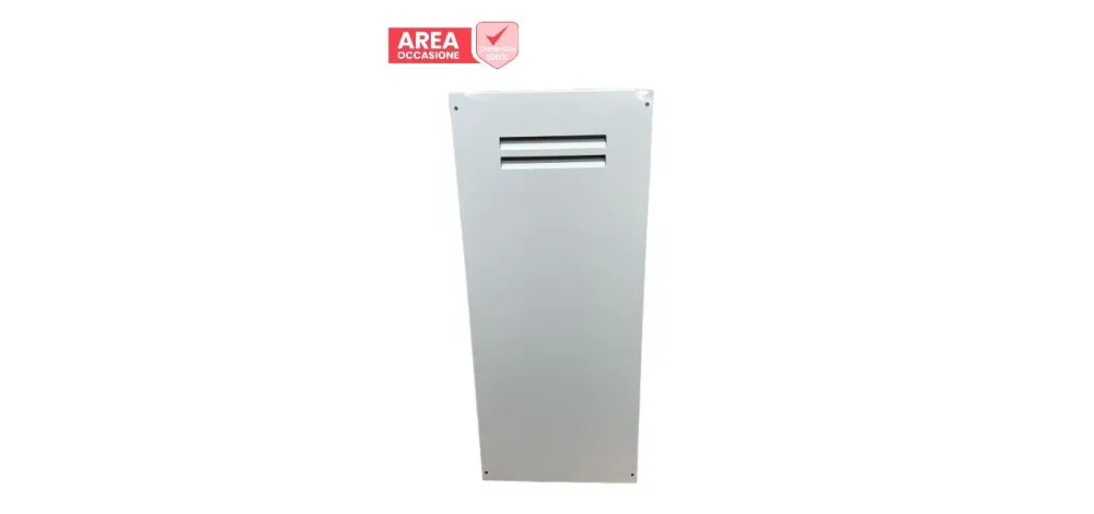 Copriscaldino Lamiera Zincata Universale Bianco 870x480x350