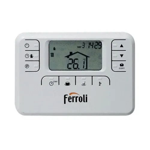 Cronotermostato Ferroli Oscar W con Programmazione Settimanale