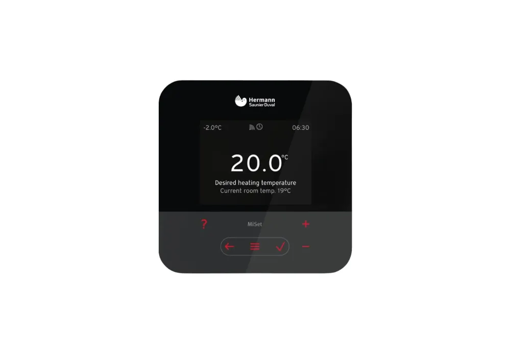 Cronotermostato Modulante Touch Screen Hermann Saunier Duval eBus MiSet 0020260998