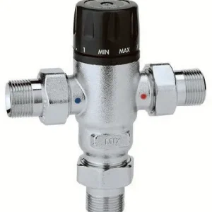 Miscelatore Termostatico Anticalcare Caleffi 521500 3/4" Regolabile 30-65°C