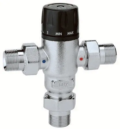 Miscelatore Termostatico Anticalcare Caleffi 521500 3/4" Regolabile 30-65°C