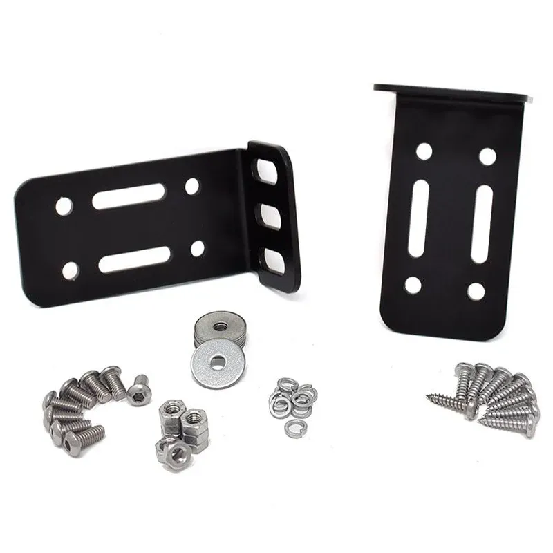 Lazer - Staffe per porta targa (2 pz.)