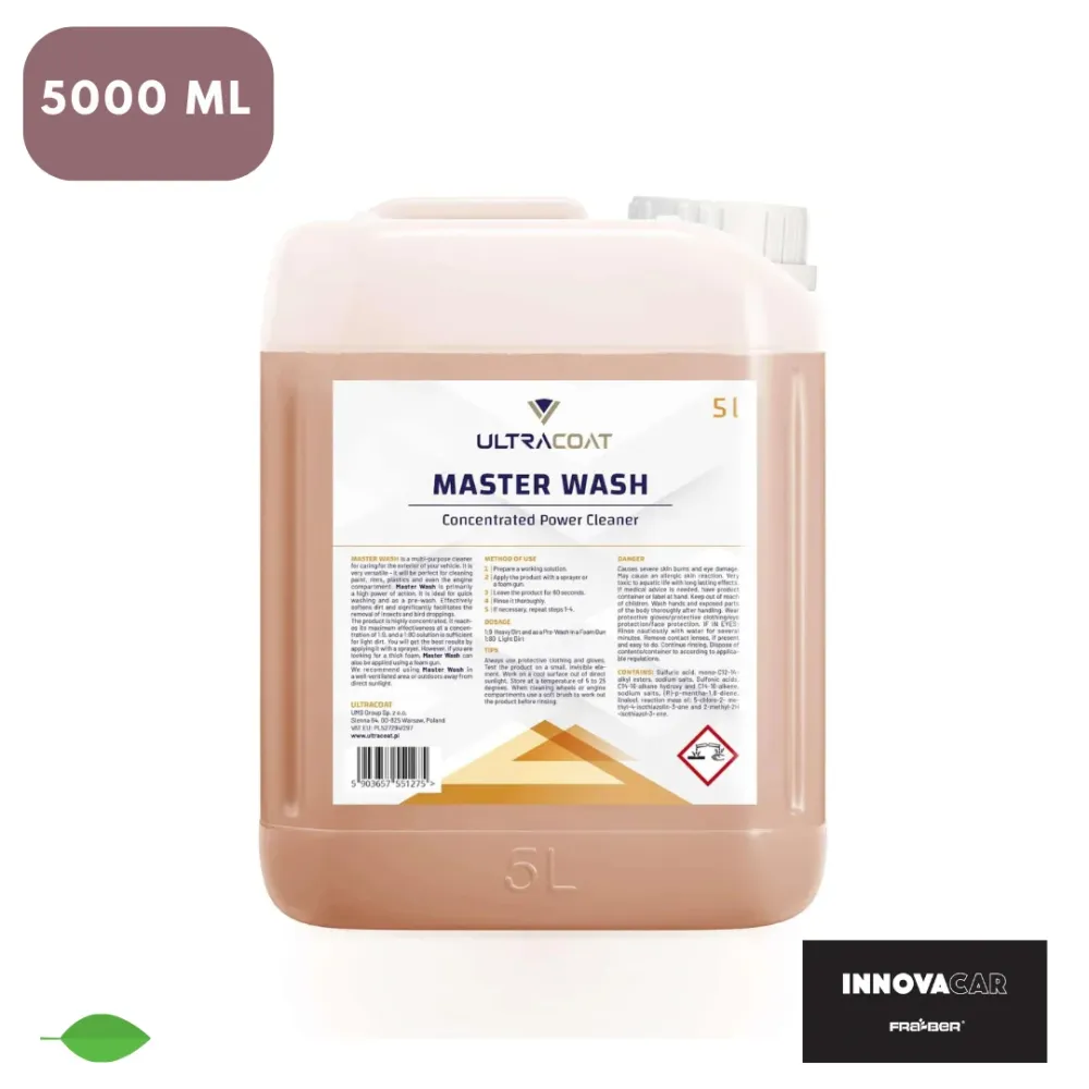 Ultracoat Master Wash - Detergente prelavaggio alcalino