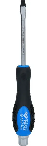 Brilliant Tools Cacciavite taglio con cappuccio percussione 50 mm BT034802