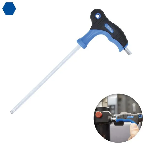 Brilliant Tools Centrale brugola con testa sferica e impugnatura T 20 x 100 mm BT041001