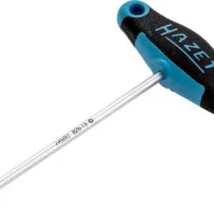 Cacciavite Hazet con impugnatura T profilo TORX® interno T9 lama tonda impugnatura T ergonomica HAZET bicomponente 828-T9