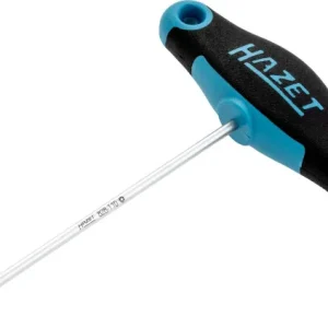 Cacciavite Hazet con impugnatura T profilo TORX® interno T10 lama tonda impugnatura T ergonomica HAZET bicomponente 828-T10