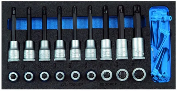 GEDORE CT inserto con assortimento set di punte per cacciavite 1/2'' CT 2308940