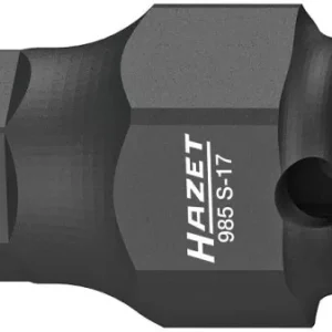 Impatto Hazet presa per cacciavite per cacciavite macchina quadro cavo 125 mm profilo con esagono incassato 17 mm limitato...