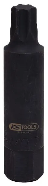 Inserto per punta percussione KS Tools per viti Torx lunghezza 107 mm T60 450.0427