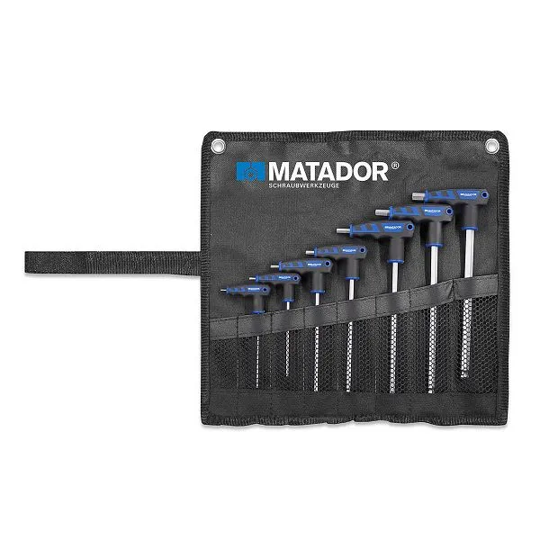 MATADOR set di cacciaviti offset 2K con impugnatura T esagono 2 - 10 mm 0445 9070