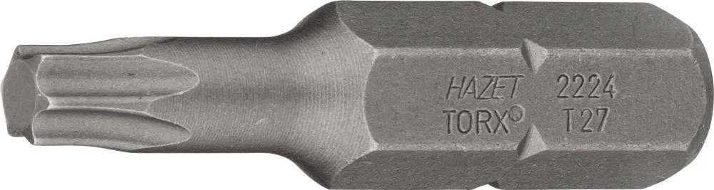 Punta Hazet esagono carico 8 (5/16 di pollice) profilo interno TORX® T27 2224-T27