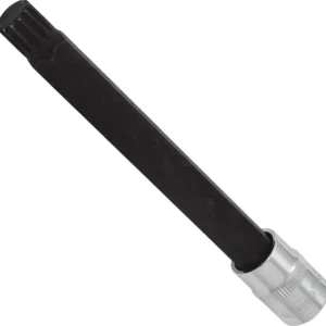 Punta per cacciavite VIGOR cava quadrata da 10 mm (3/8 pollici) profilo scanalato interno XZN M12 lunghezza: 133 mm per fu...