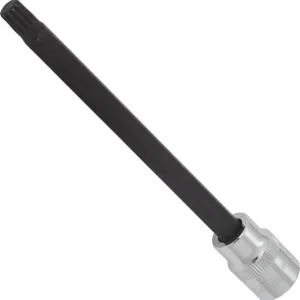 Punta per cacciavite VIGOR cava quadrata da 10 mm (3/8 pollici) profilo scanalato interno XZN M8 lunghezza: 133 mm per fun...