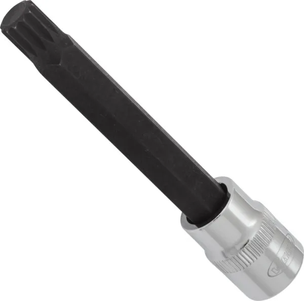 Punta per cacciavite VIGOR cava quadrata da 10 mm (3/8 pollici) profilo scanalato interno XZN M8 lunghezza: 93 mm per funz...