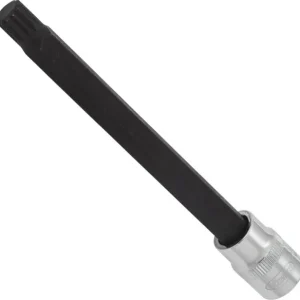 Punta per cacciavite VIGOR cava quadrata da 10 mm (3/8 pollici) profilo scanalato interno XZN M10 lunghezza: 133 mm per fu...