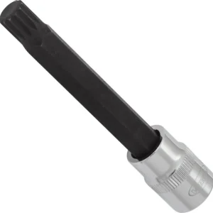 Punta per cacciavite VIGOR cava quadrata da 10 mm (3/8 pollici) profilo scanalato interno XZN M10 lunghezza: 93 mm per fun...