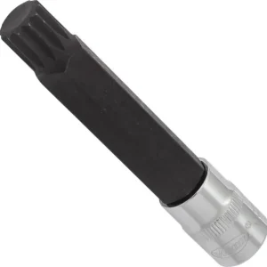 Punta per cacciavite VIGOR cava quadrata da 10 mm (3/8 pollici) profilo scanalato interno XZN M14 lunghezza: 93 mm per fun...
