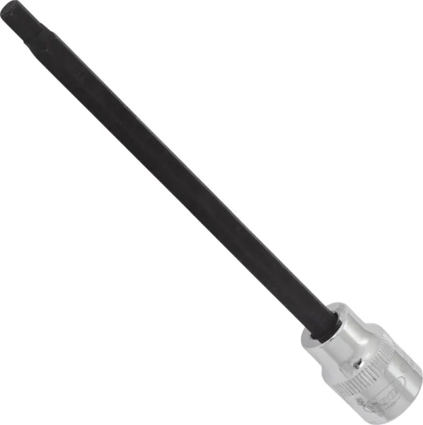 Punta per cacciavite VIGOR cava quadrata da 10 mm (3/8 pollici) profilo esagonale interno 5 mm lunghezza: 133 mm per funzi...