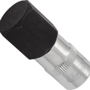 Punta per cacciavite VIGOR cava quadrata da 10 mm (3/8 pollici) profilo esagonale interno 19 mm V6140