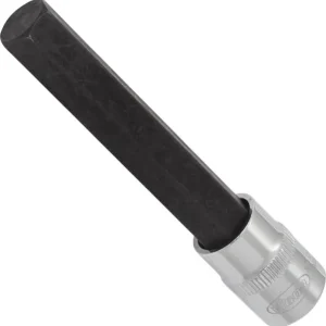 Punta per cacciavite VIGOR cava quadrata da 10 mm (3/8 pollici) profilo esagonale interno 12 mm lunghezza: 93 mm per funzi...