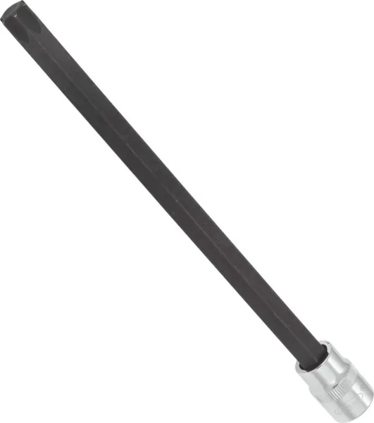 Punta per cacciavite VIGOR TORX cava quadra da 10 mm (3/8 pollici) profilo TORX interno T55 lunghezza: 193 mm per funziona...