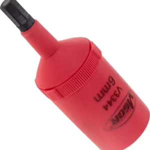 Punta per cacciavite VIGOR VDE cava quadrata 125 mm (1/2 pollice) profilo esagonale interno 6 mm V3344
