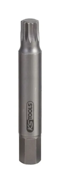 Punta singolare KS Tools 10mm multidente M10 75mm 150.3110