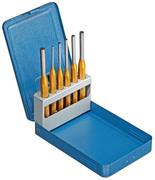 Set cacciaspilli GEDORE 6 pezzi cassetta pieghevole metallo 8758050