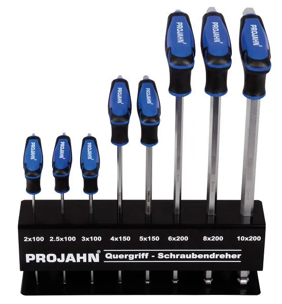 Set di cacciaviti con impugnatura T testa sferica Projahn 8 pezzi 4170