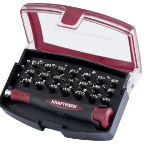 Set di punte di precisione universali Kraftwerk 22 pezzi 3180