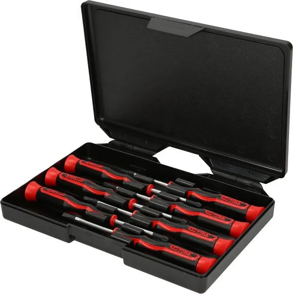 KS Tools set di cacciaviti per meccanica di precisione PH e taglio 7 pezzi 500.7165