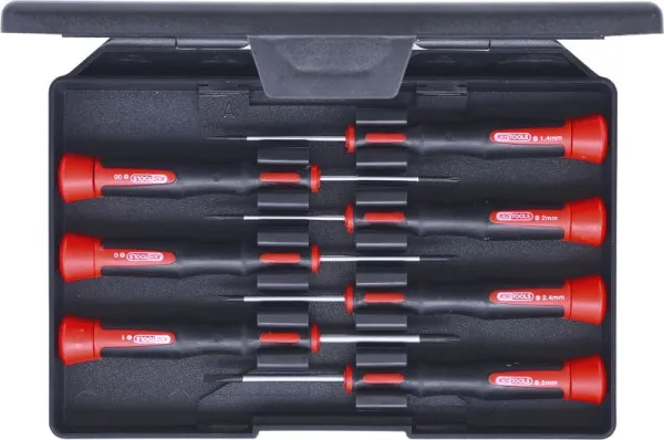 KS Tools set di cacciaviti per meccanica di precisione PH e taglio 7 pezzi 500.7165