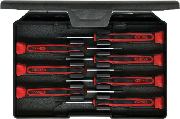 KS Tools set di cacciaviti per meccanica di precisione PH e taglio 7 pezzi 500.7165