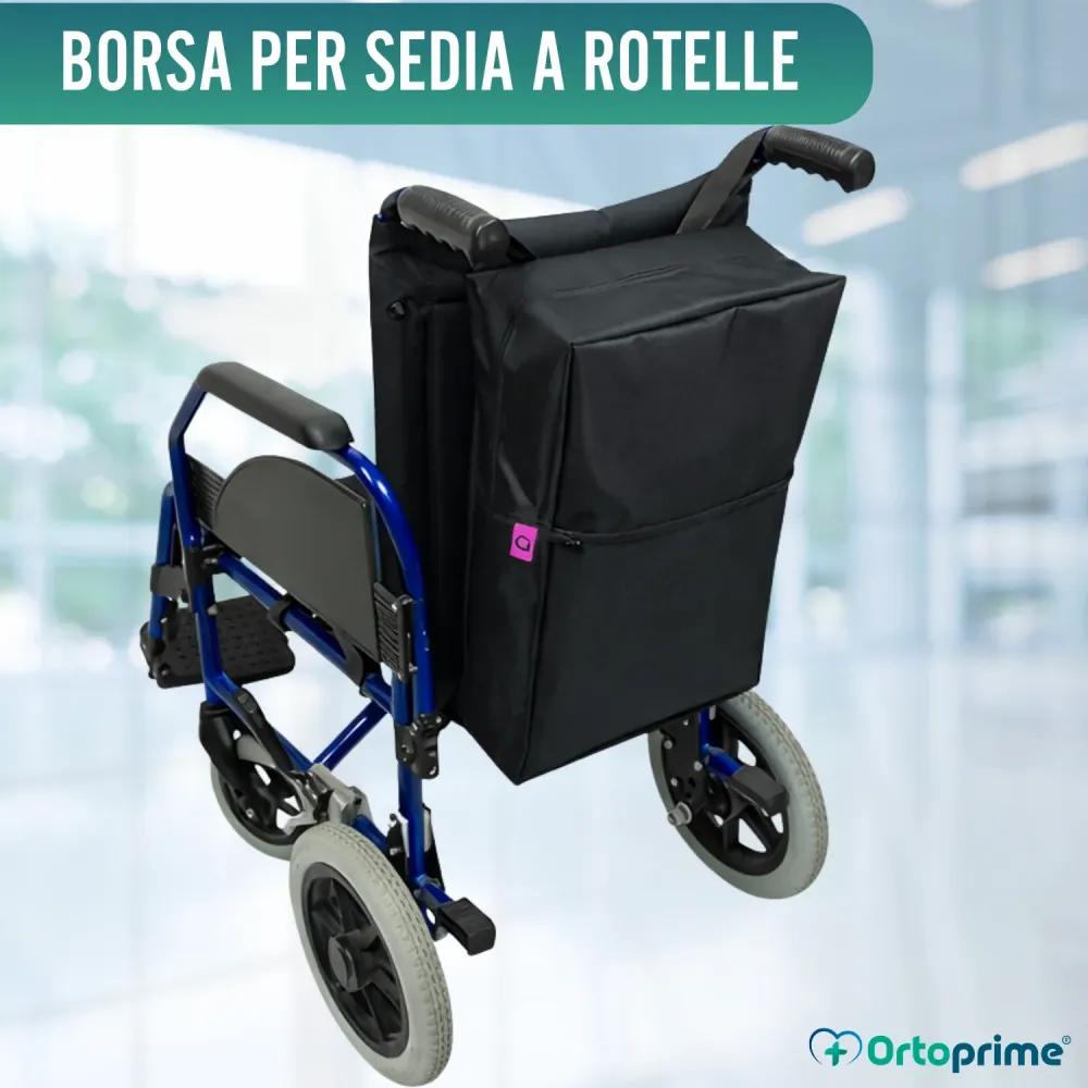 Zaino Posteriore per Sedia Rotelle | 8 Scomparti