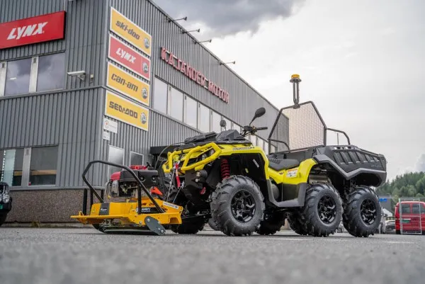 Decespugliatore RAMMY 120 ATV PRO larghezza: 12 m motore 344 cc 74130837