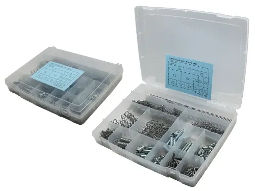 Assortimento molle acciaio. Prezzo per Confezione.