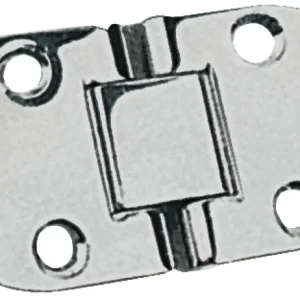 CERNIERA REVOLVE CON BLOCCO 180° / RIBALTA FILO 76X38 MM