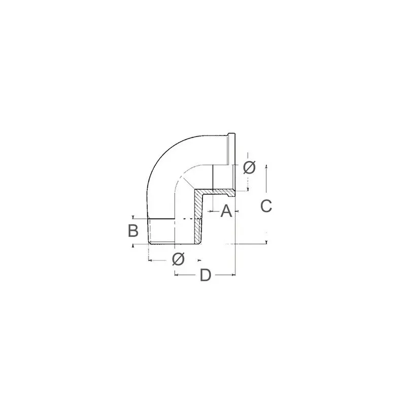 CURVA M-F DA 1/4 - 1818110 - GUIDI
