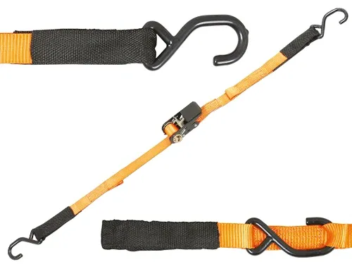 Fasce serraggio cricchetto con ganci Robur 8188CG/25. Prezzo per Pezzo.