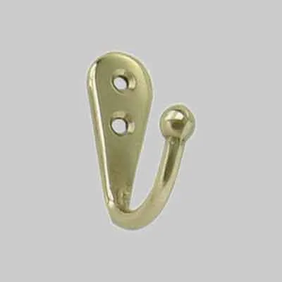 GANCETTO PER BAGNO E CUCINA mm 30x40 - Cromo satinato. Prezzo per Pezzo.
