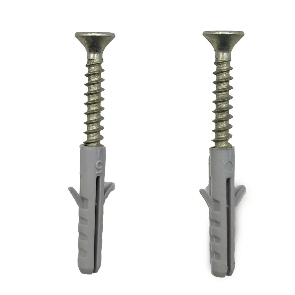 Gancio Appendiabiti Ottone Muro e Pareti con Inserti di Fissaggio - Appendiabiti per: Vestiti, Asciugamani e Accappatoi