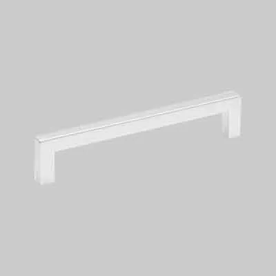 MANIGLIA PER MOBILI 'UN34' Interasse 128 mm - Cromo lucido. Prezzo per Pezzo.