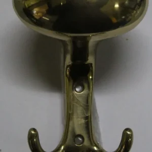 MASIDEF - APPENDIABITI OTTONE FINITURA ORO LUCIDO 3 POSIZIONI