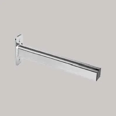 MENSOLA PARETE SALDATA PROFILO mm 38x40x200 (piastra mm 135x50x6). Prezzo per Pezzo.