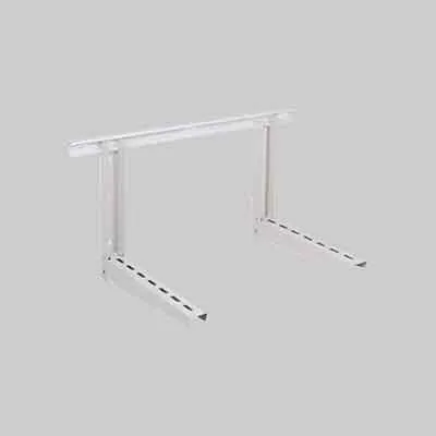 MENSOLE PER CLIMATIZZATORI ESTERNI CON TRAVERSA mm 400x380x800. Prezzo per Coppia.