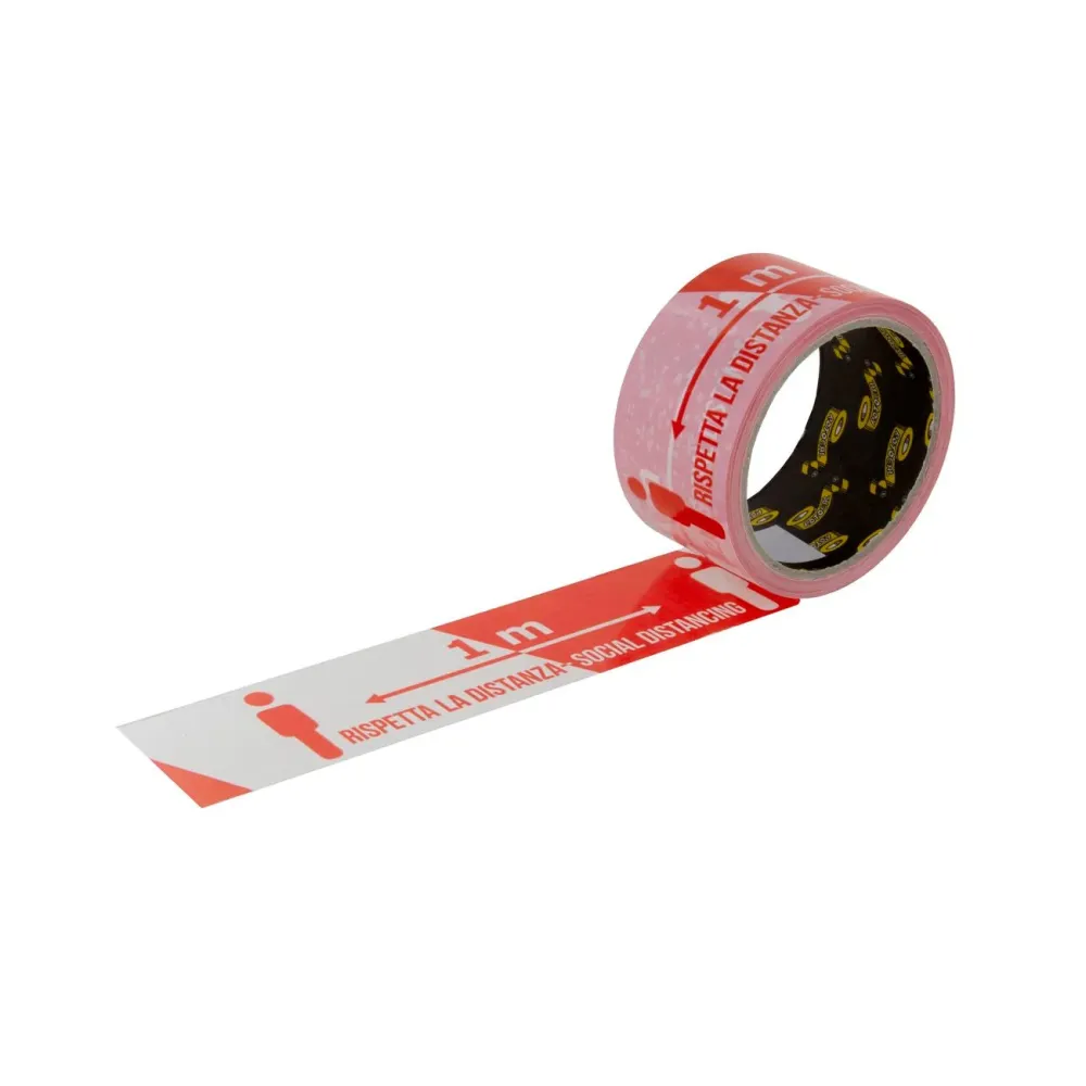 Nastro adesivo distanziometrico 50x33mt - 6 pz